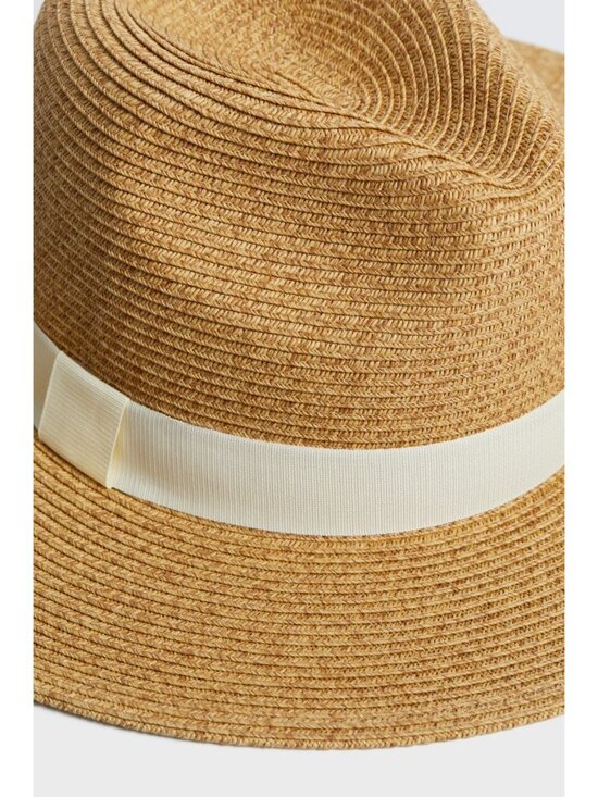 Toucan Hats Exclusive Ivory Wide Brim Sun Hat in Ivory New Womens Beach Garden main image 8